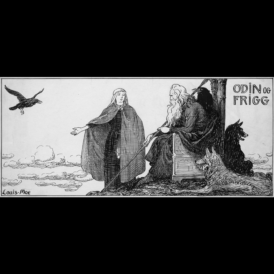 Odin et Frigg