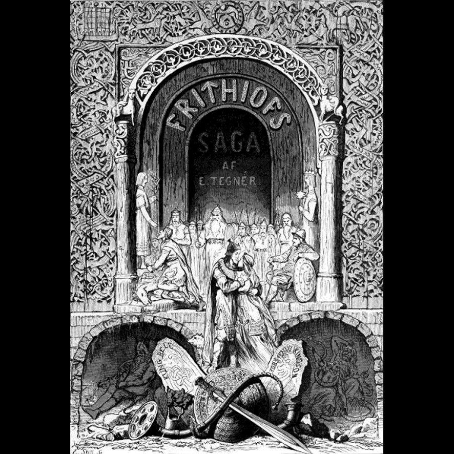 Page de couverture de la Saga de Frithiof