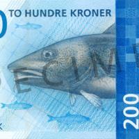 Le nouveau billet de 200 kr mis en circulation au printemps 2017
