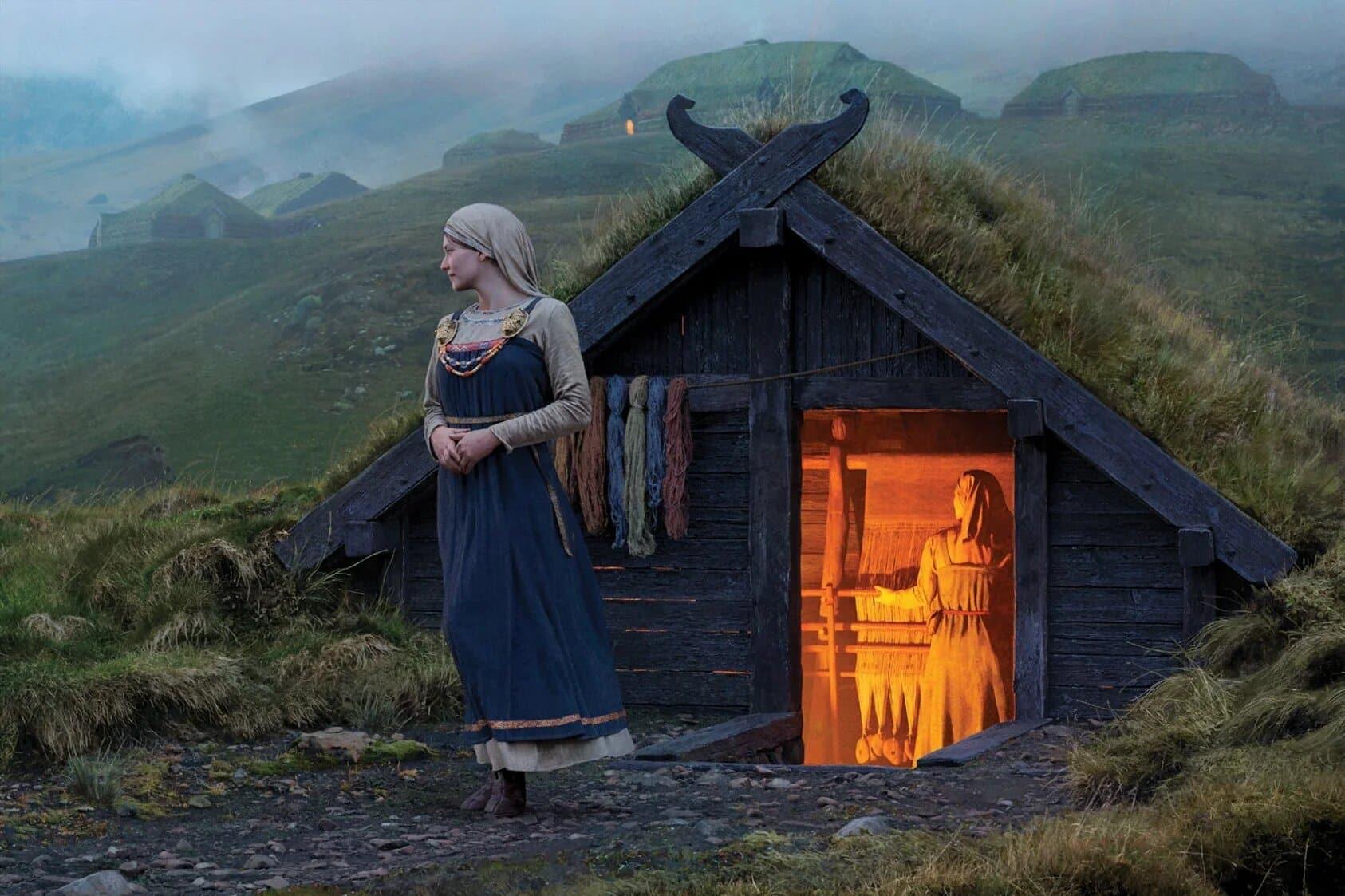 Anthropologie - Le tissage, source du pouvoir des femmes dans les sociétés nordiques dès l'Âge Viking - Illustration: Chase Stone