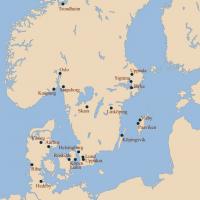 Carte des grands centres commerciaux vikings en scandinavie carte concue par sven rosborn sur www commons wikipedia org