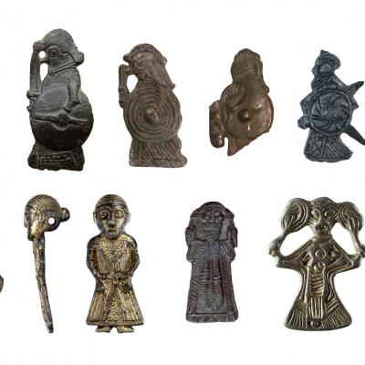 Ces figurines de l'Âge Viking représenteraient des hommes et des femmes dans la pratique d'un rituel, et non des divinités - Photos: Pieterjan Deckers, Sarah Croix et Søren Sindbæk