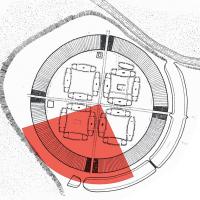 Avril - Grâce à un don de 2 millions d'euros, le Danemark va reconstruire un quart de la forteresse circulaire de Trelleborg. Quel est son diamètre à l'intérieur des remparts?