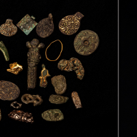 Danemark - Plus de 400 objets de l'Âge du Fer et de l'Âge Viking découverts dans un champ à Hornsherred - Photo: Kristian Grøndahl/ ROMU