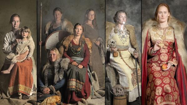 Les femmes à l'Âge Viking vues par Jim Lyngvild et la couturière Savelyeva Ekaterina - Photos Jim Lyngvild