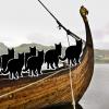 France - Les Vikings voyageaient avec des chats - Illustration: Videnskab.dk