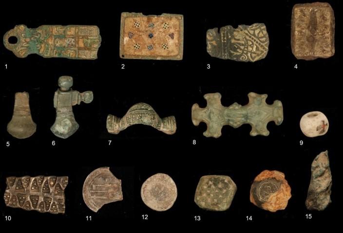 Norvège - Artefacts découverts par des détectoristes provenant de 3 endroits avec le même toponyme, Sem - Photo: Birgit Maixner / Musée d'Histoire culturelle de l'Université d'Oslo