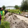 Découverte de vestiges d'une maison longue à Gildeskål - Photo: Ole Dalen pour NRK