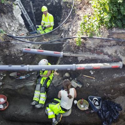 Norvège - Les archéologues se demandent s'ils ont découvert la sépulture d'Harald Hardrada - Photo: adressa.no