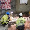 Norvège - Les archéologues ont découvert des os de porc de l'Âge Viking dans le vide sanitaire de la cathédrale de Stavanger - Photo: NIKU
