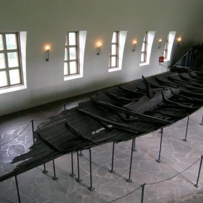 Le bateau de Tune au Musée des Navires vikings à Oslo