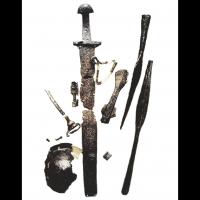 Épée et pointes de lances vikings - Plédran